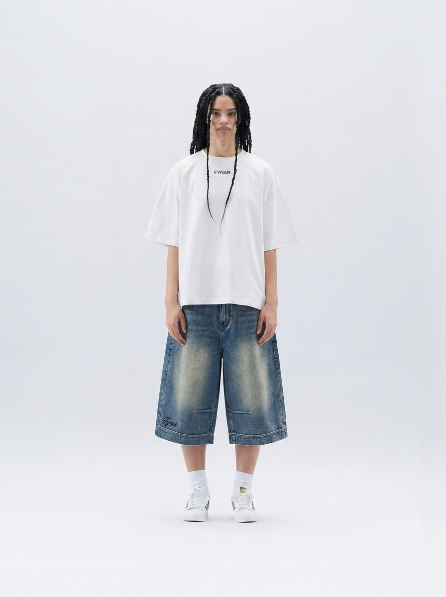 VINTAGE WASH JORTS