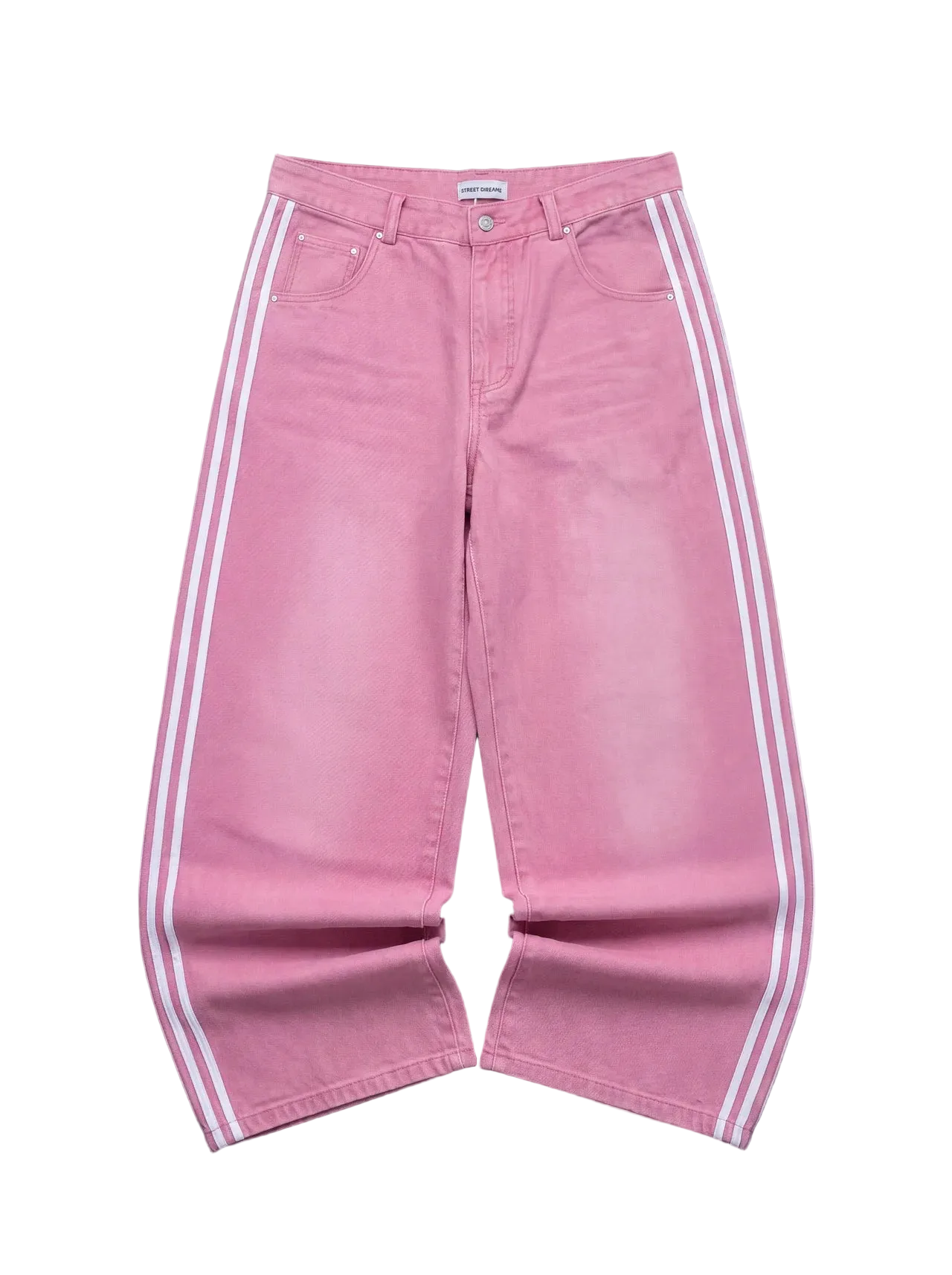 5 STRIPES JEANS (PINK)