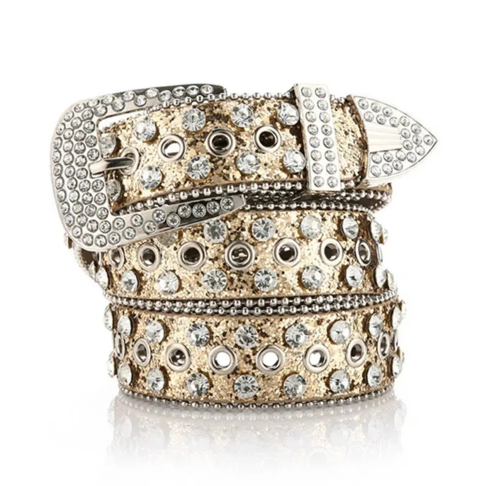 GOLD RHINESTONE BELT®