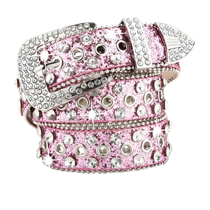 PINK RHINESTONE BELT®