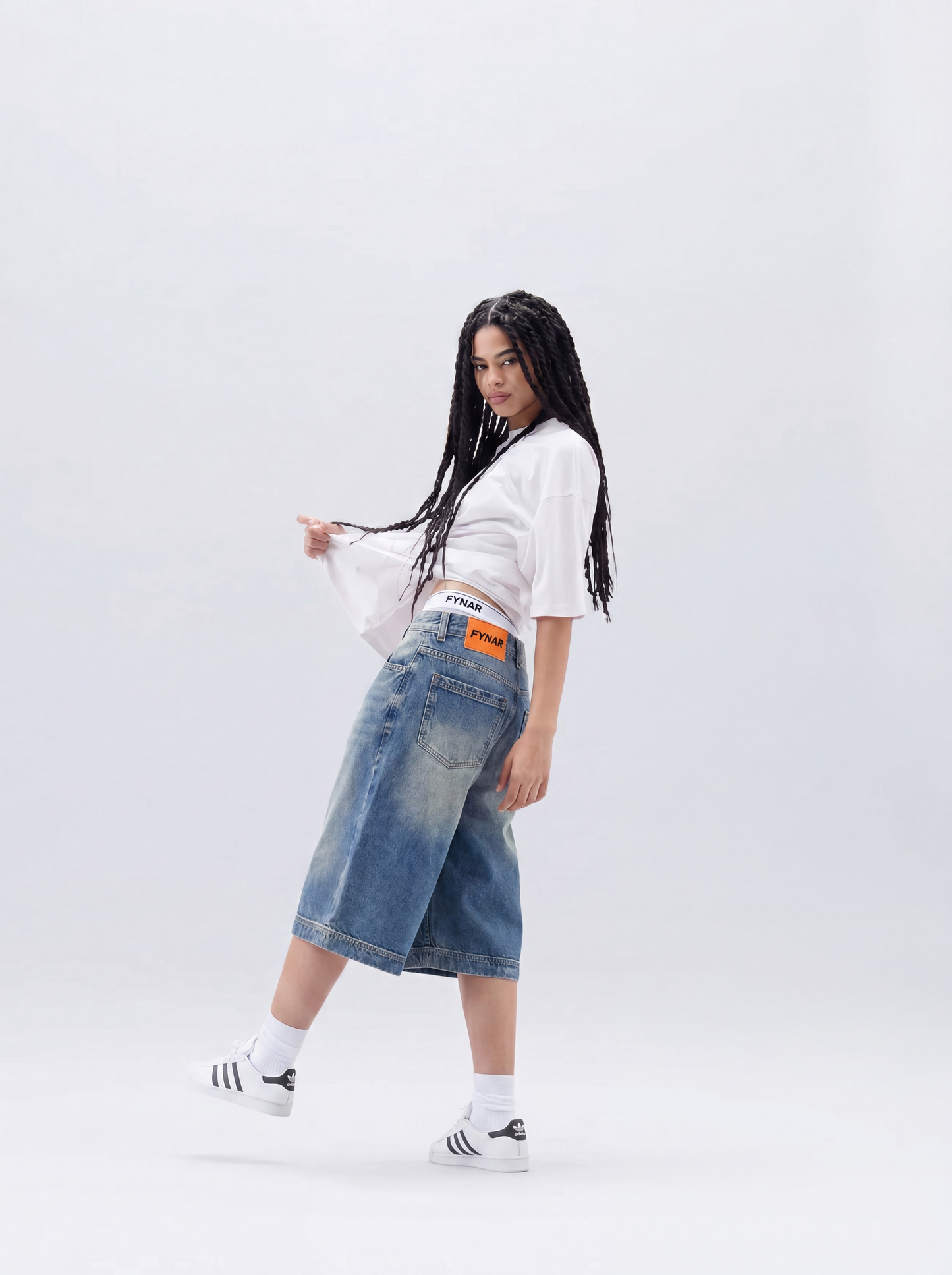 VINTAGE WASH JORTS