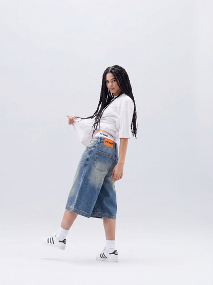 VINTAGE WASH JORTS