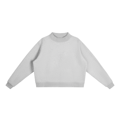 FLEECE MOCK-NECK SWEATSHIRT®