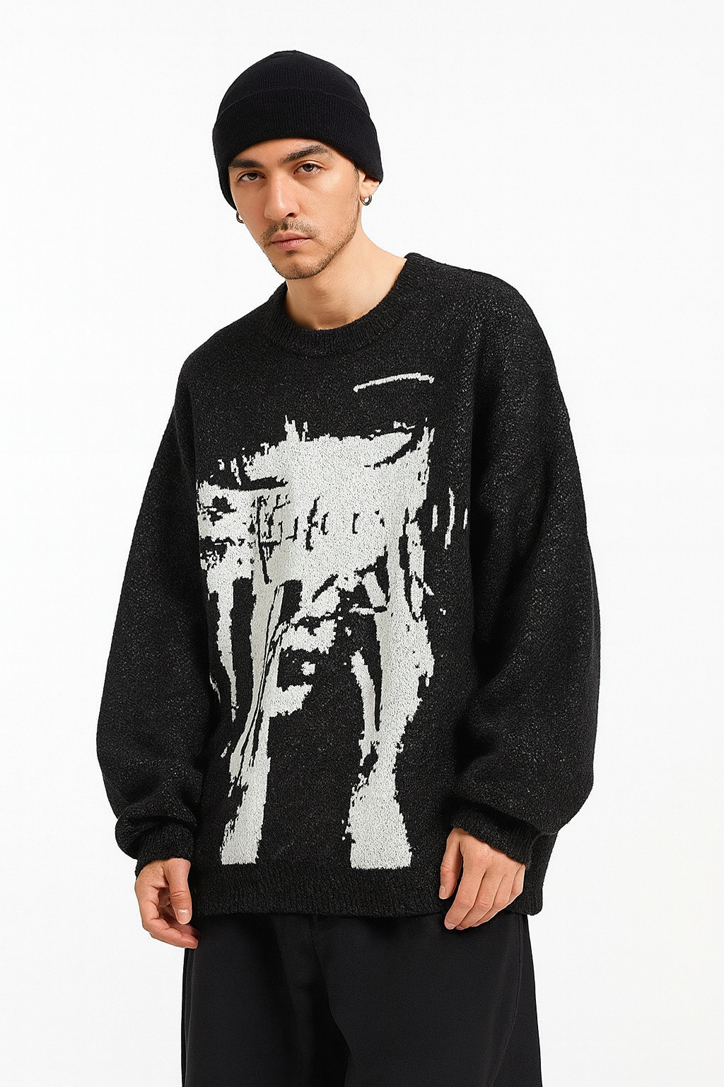 GRAPHIC KNIT SWEATER®