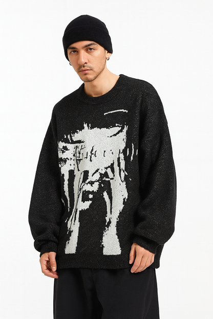 GRAPHIC KNIT SWEATER®