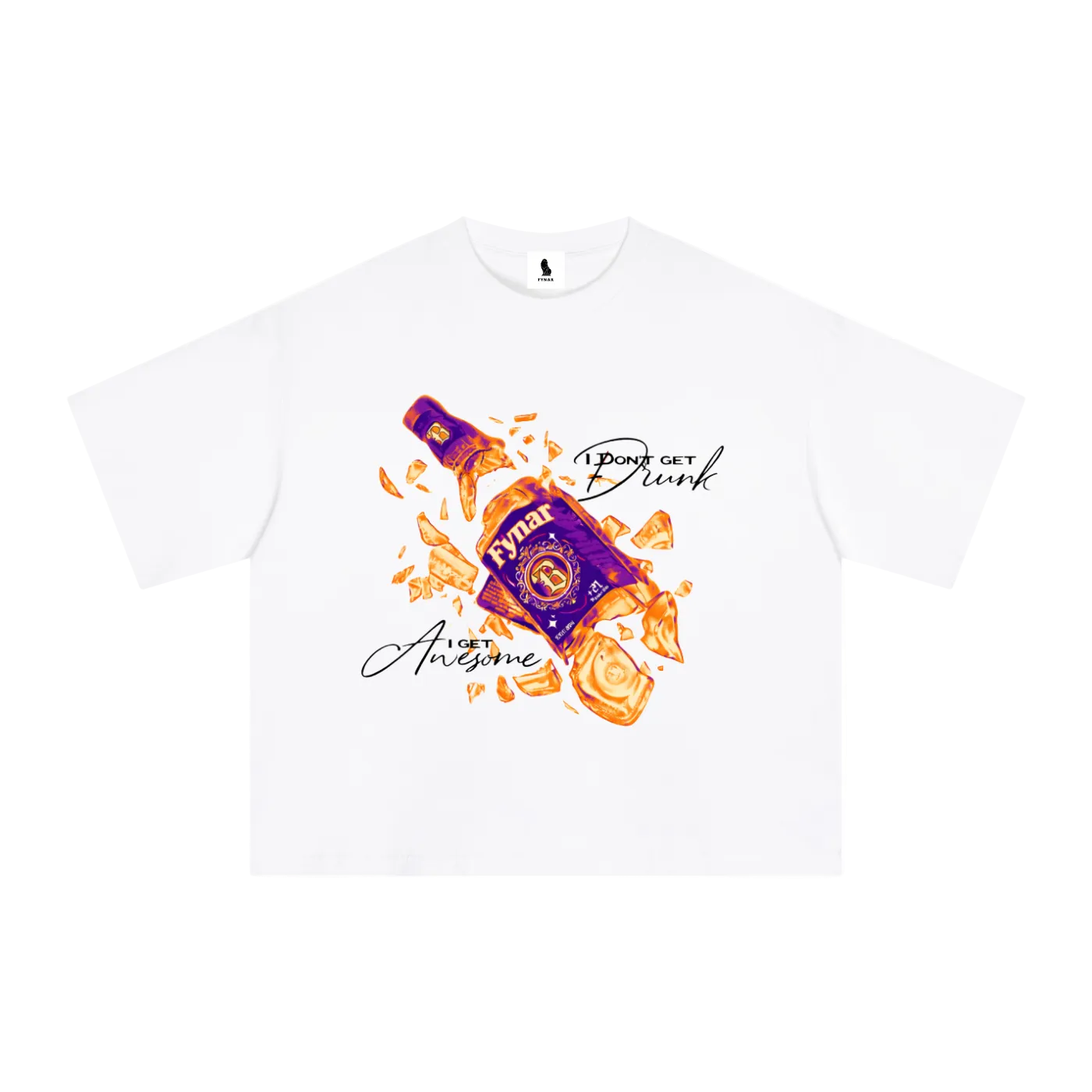 SHATTERED BOTTLE STATEMENT T-SHIRT®