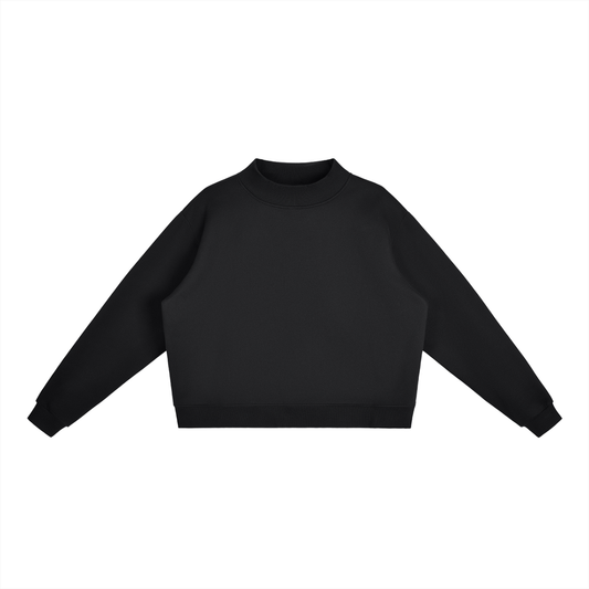 FLEECE MOCK-NECK SWEATSHIRT®