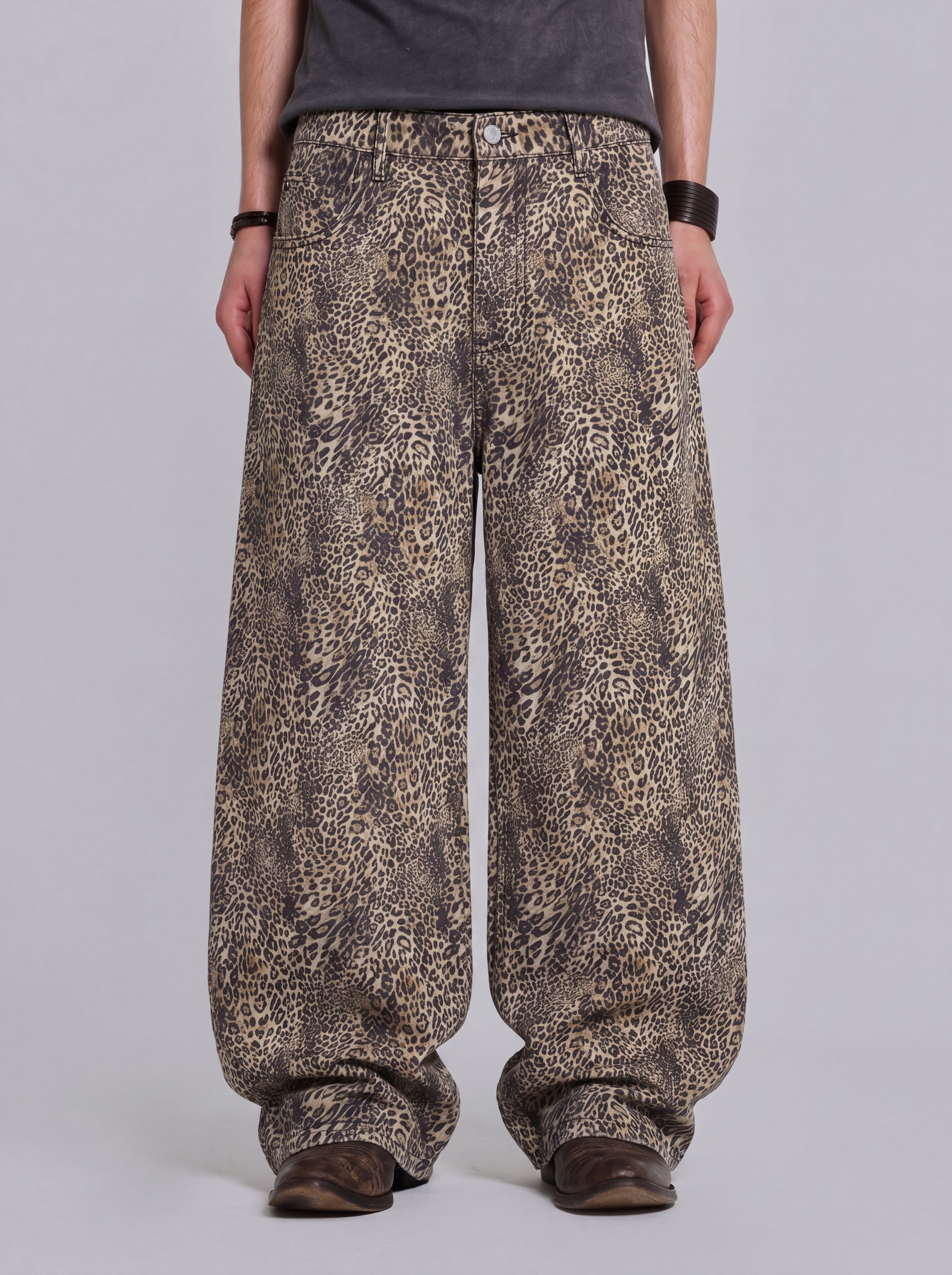 LEOPARD JEANS