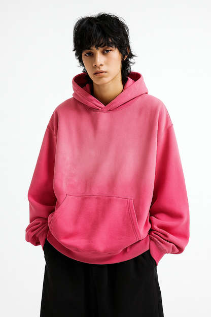 SUNFADE OVERSIZED HOODIE® [PINK]
