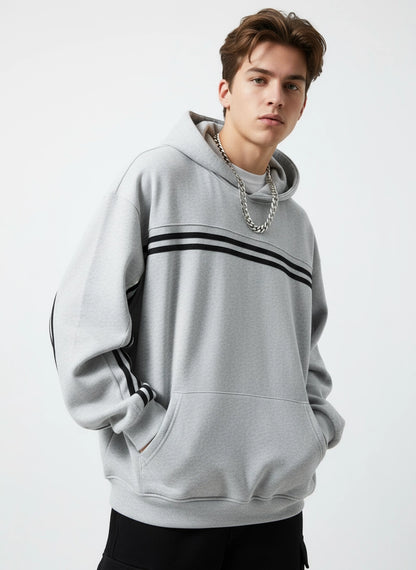 SUN FADE CONTRAST TAPE FLEECE HOODIE®