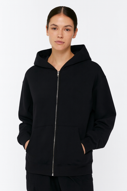 HEAVYWEIGHT ZIP-UP® [BLACK]