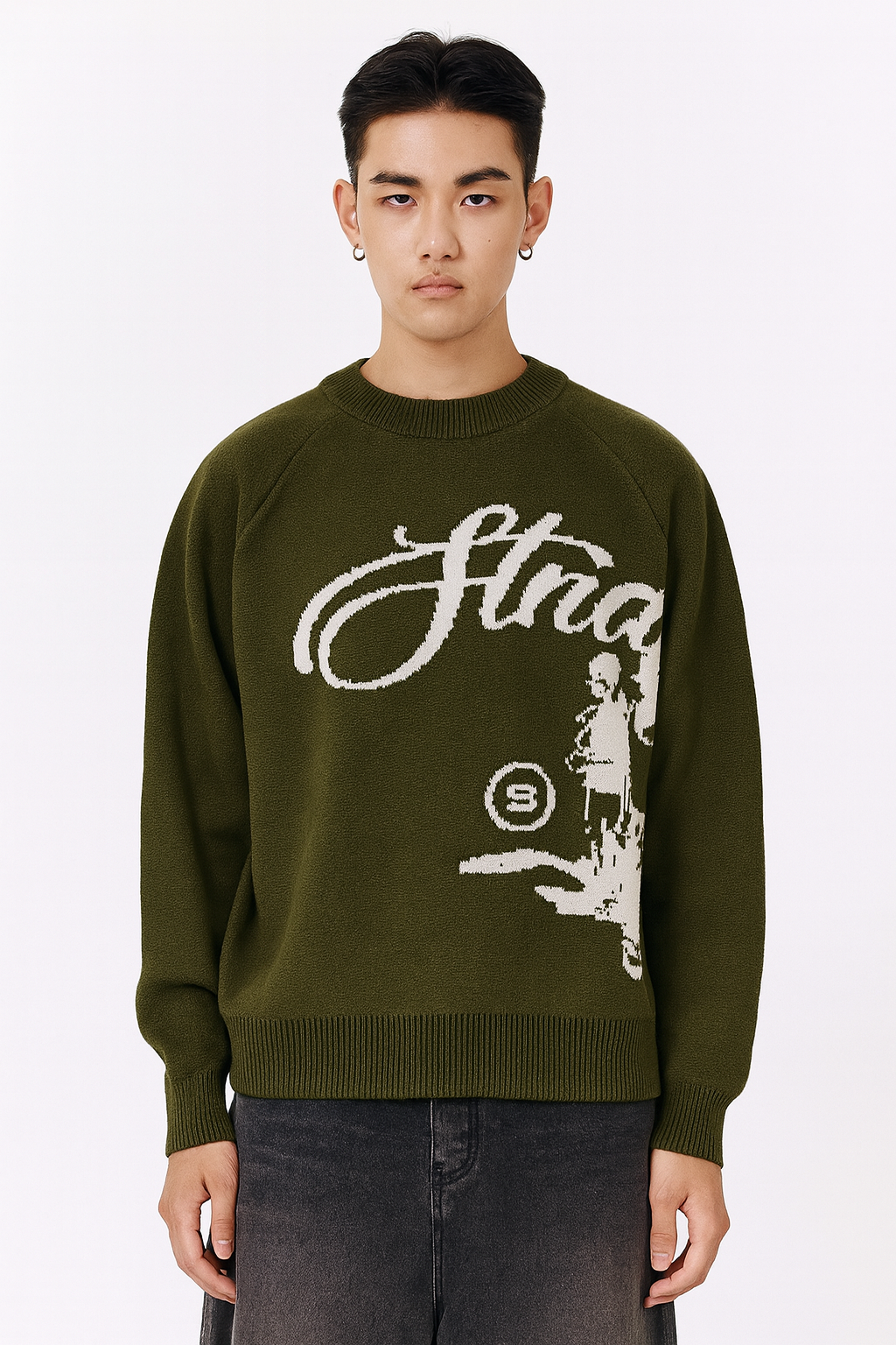 KNIT SWEATER® [EMERALD]