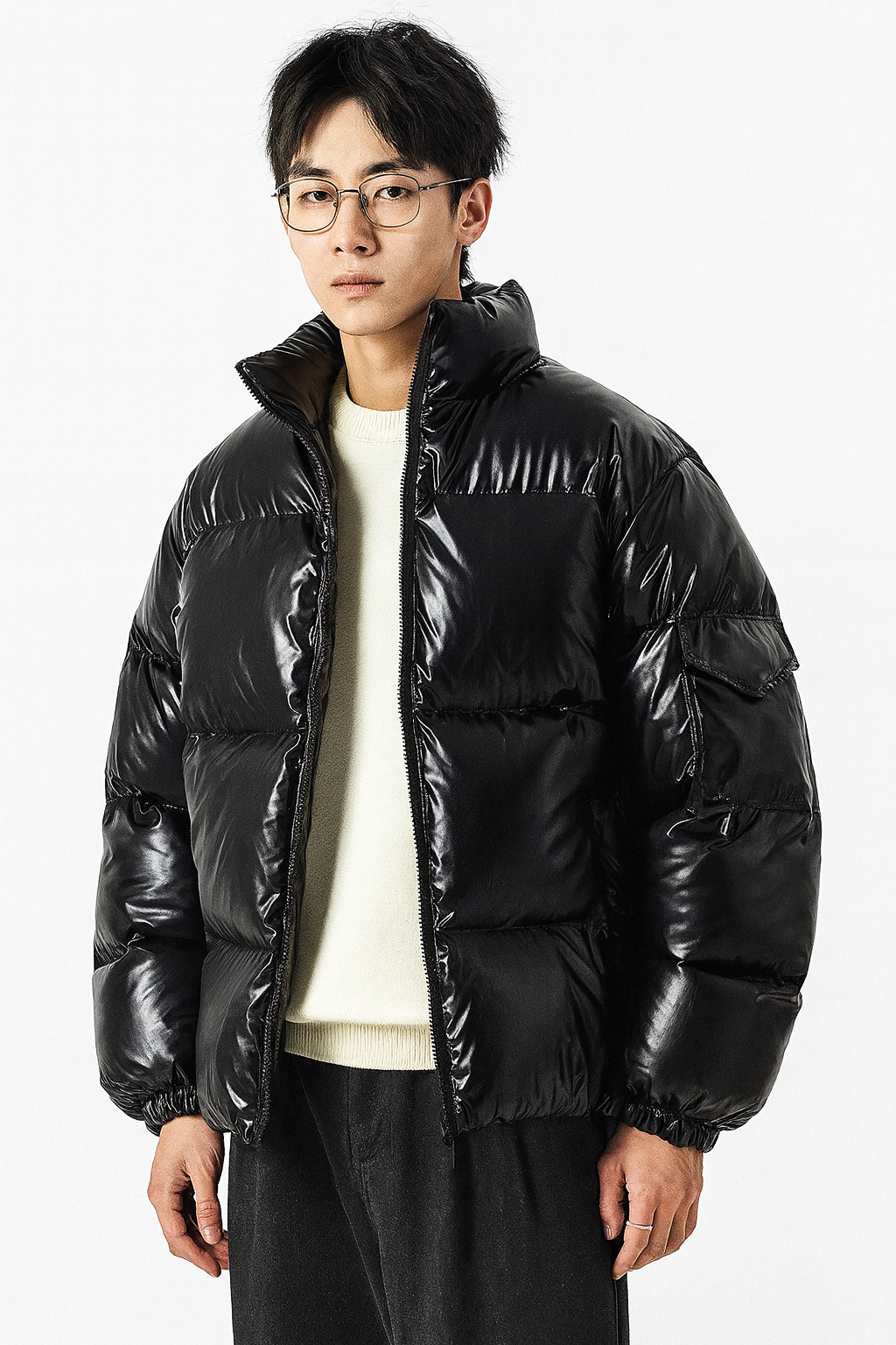 BLACK PUFFER JACKET®