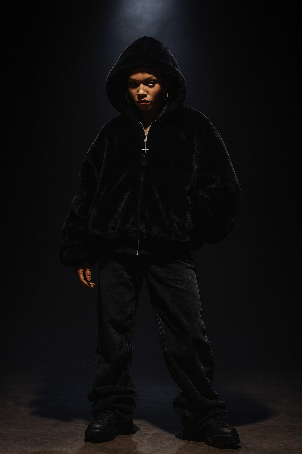 REVERSIBLE FUR ZIP-UP®
