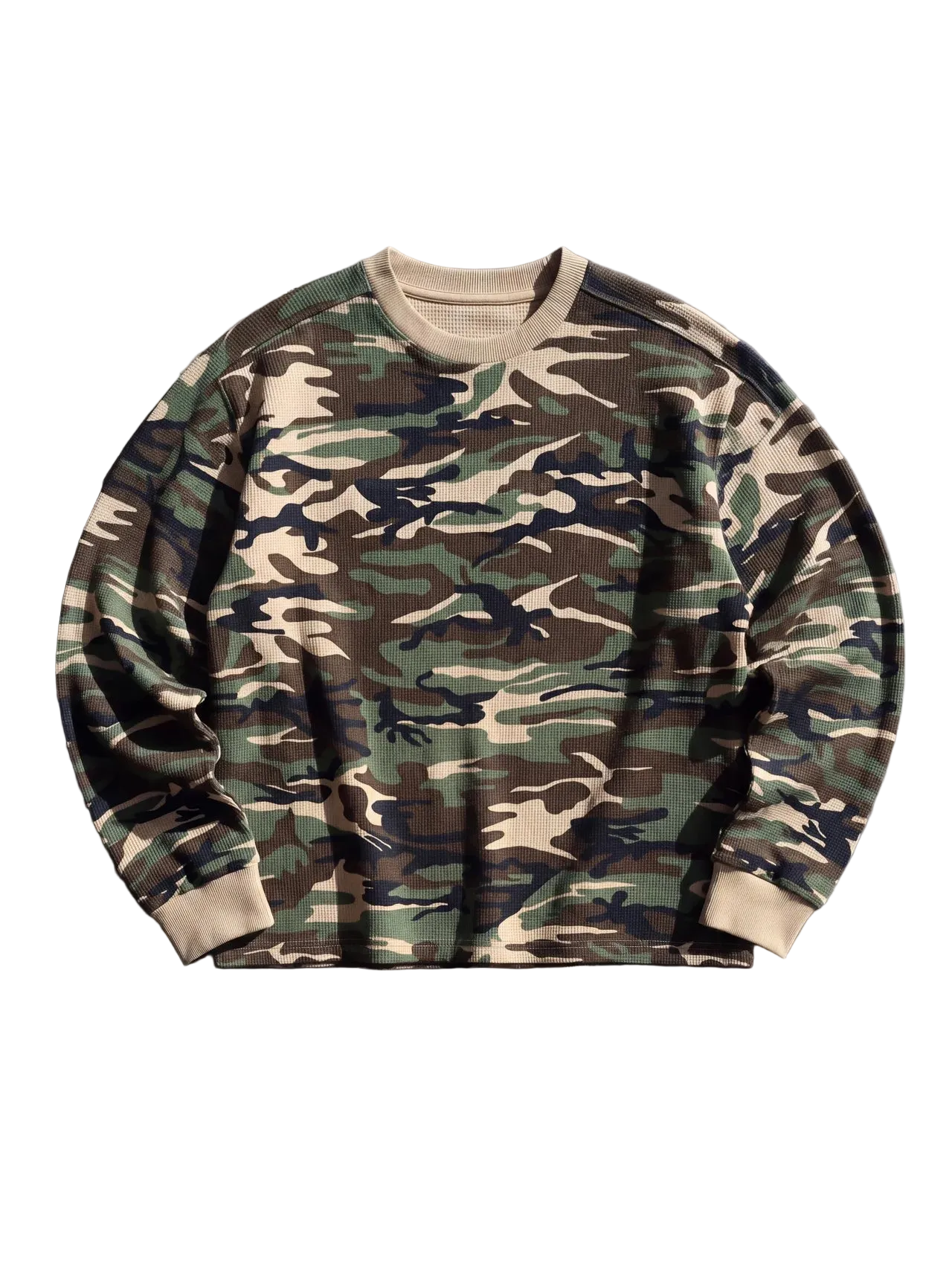 CAMO WAFFLE LONGSLEEVE