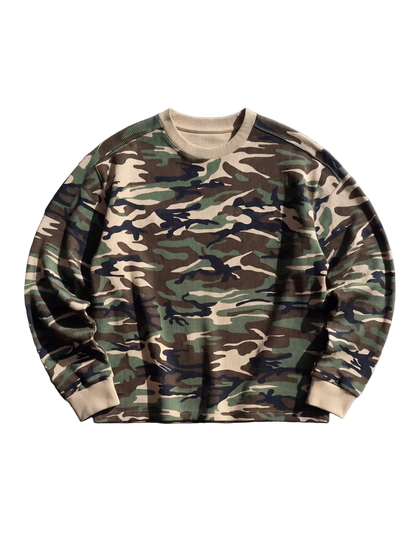 CAMO WAFFLE LONGSLEEVE