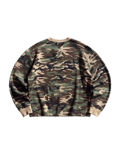 CAMO WAFFLE LONGSLEEVE