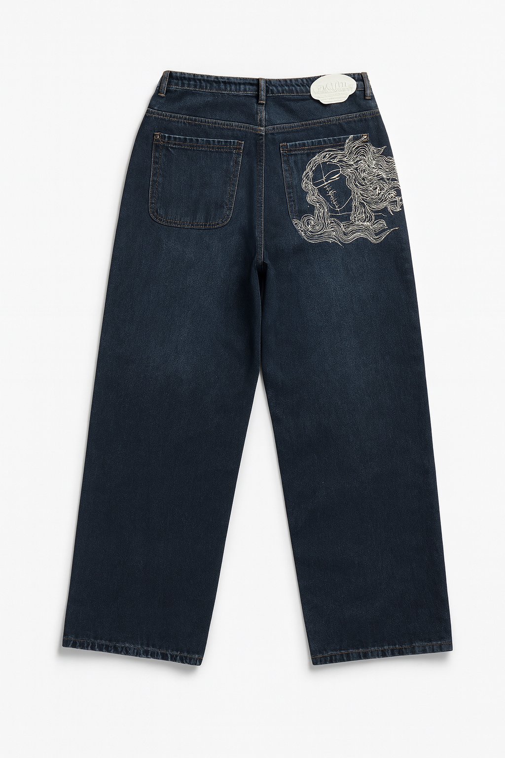 FACE EMBODIED DENIM JEANS®