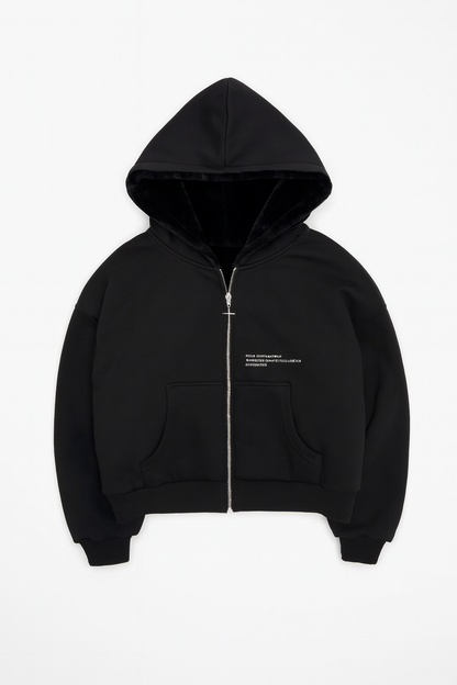 REVERSIBLE FUR ZIP-UP®