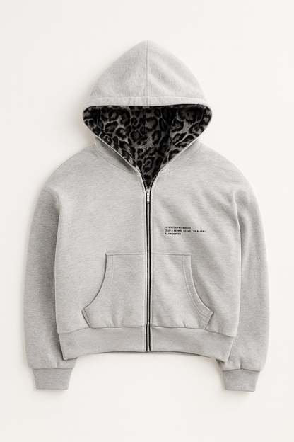 REVERSIBLE FUR ZIP-UP®