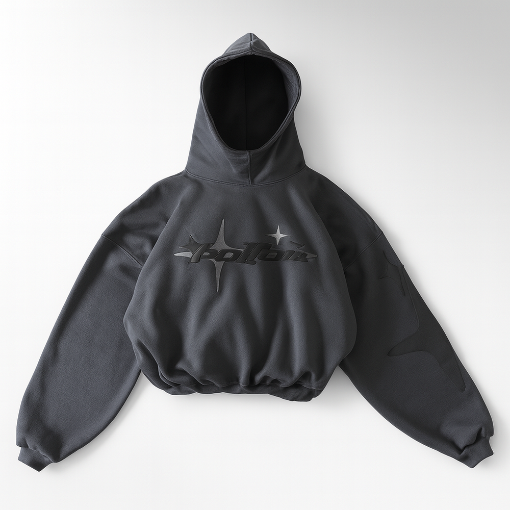 STAR HOODIE® [DARK GREY]