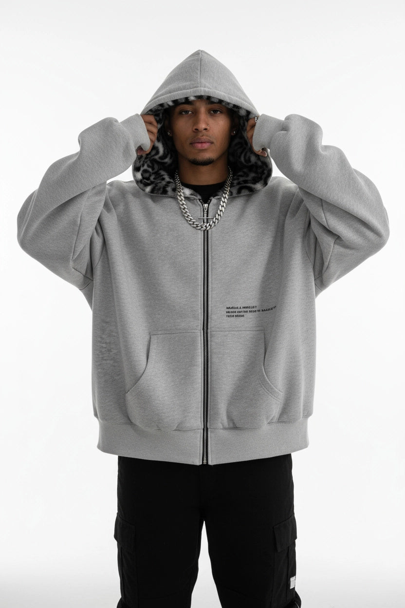 REVERSIBLE FUR ZIP-UP®