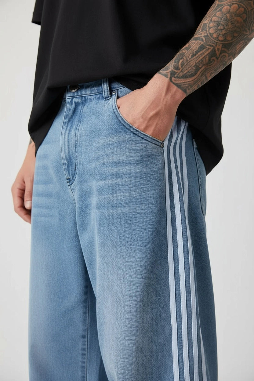 STRIPED DENIM®