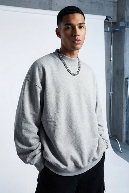 FLEECE MOCK-NECK SWEATSHIRT®