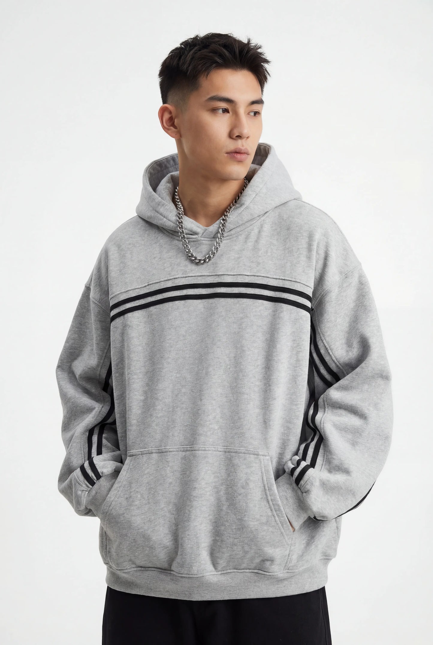 SUN FADE CONTRAST TAPE FLEECE HOODIE®