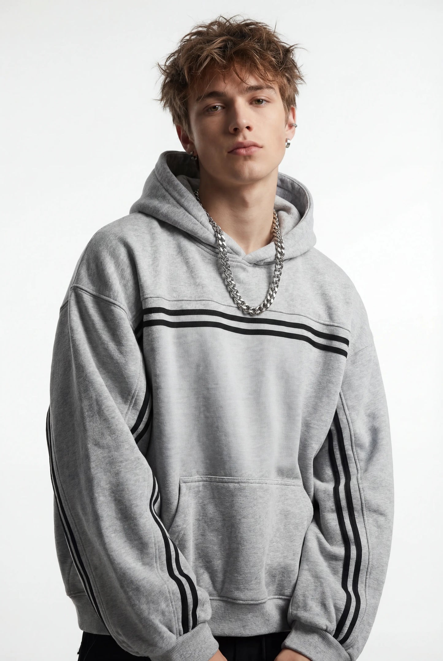 SUN FADE CONTRAST TAPE FLEECE HOODIE®