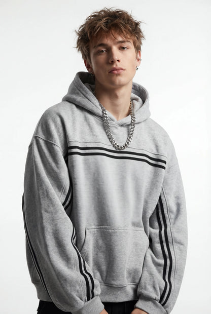 SUN FADE CONTRAST TAPE FLEECE HOODIE®