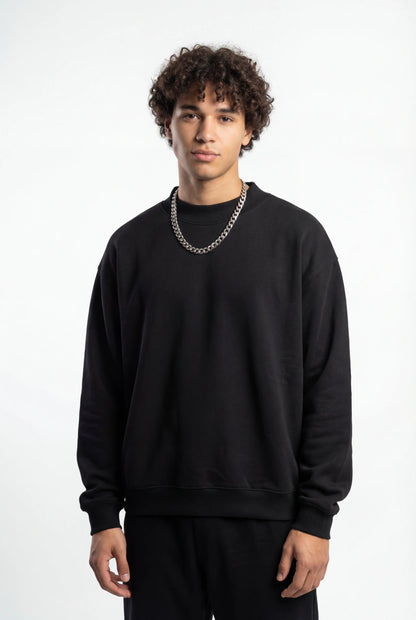 FLEECE MOCK-NECK SWEATSHIRT®