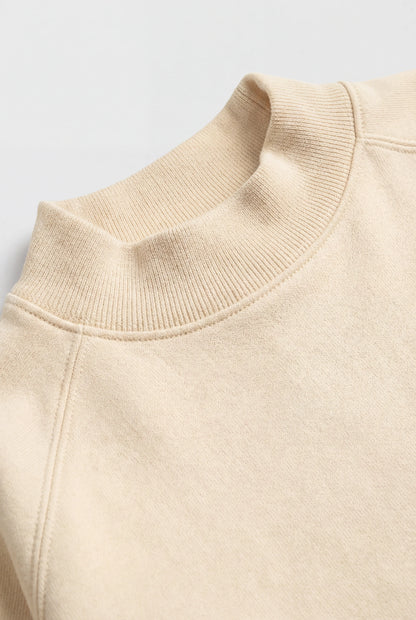 FLEECE MOCK-NECK SWEATSHIRT®