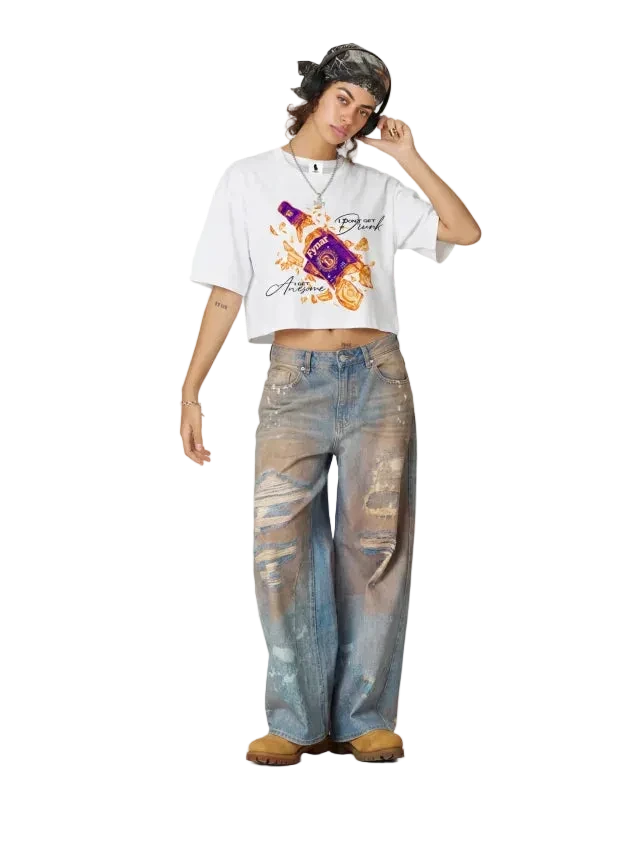 SHATTERED BOTTLE STATEMENT T-SHIRT®