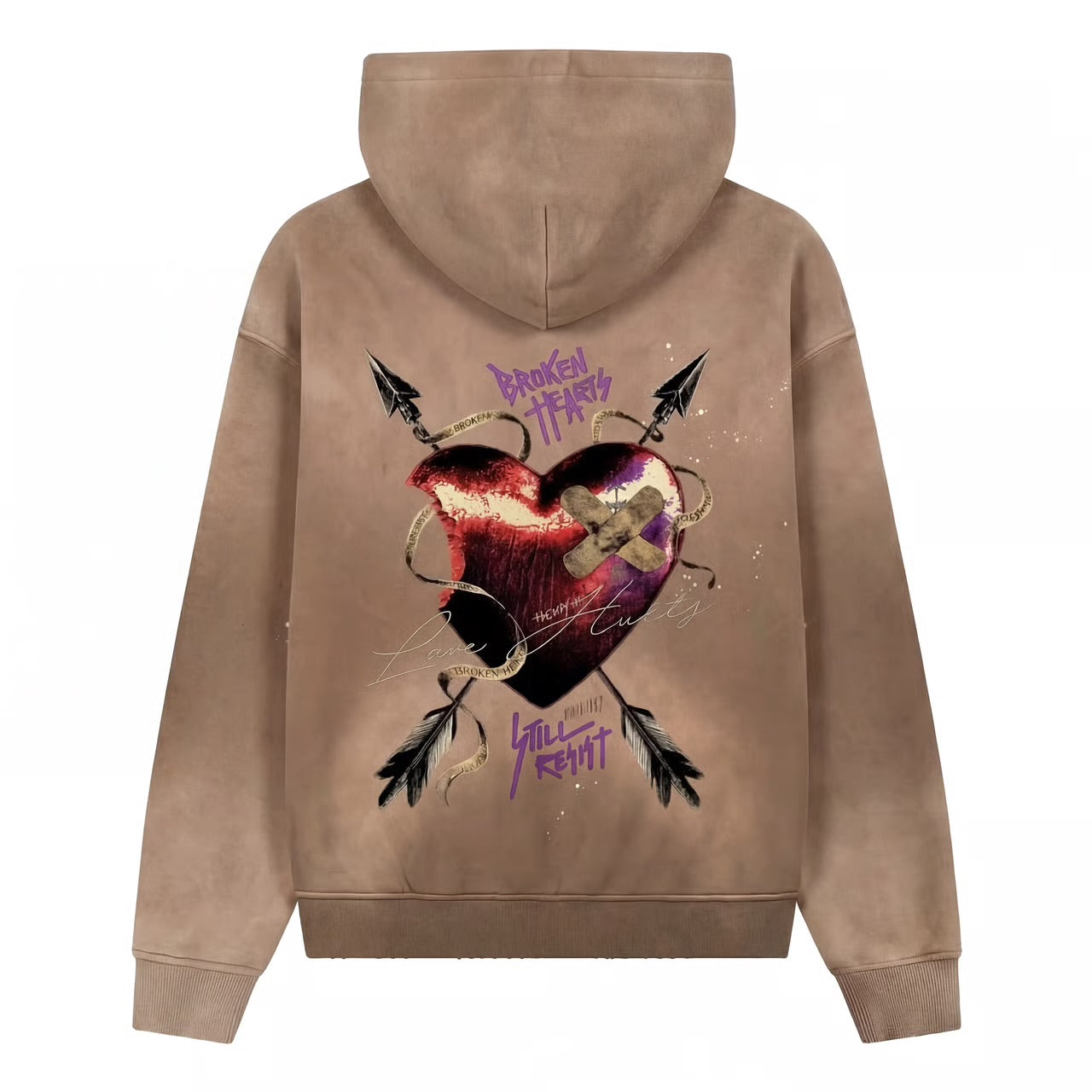 BROKEN HEARTS HOODIE® - 360 GSM
