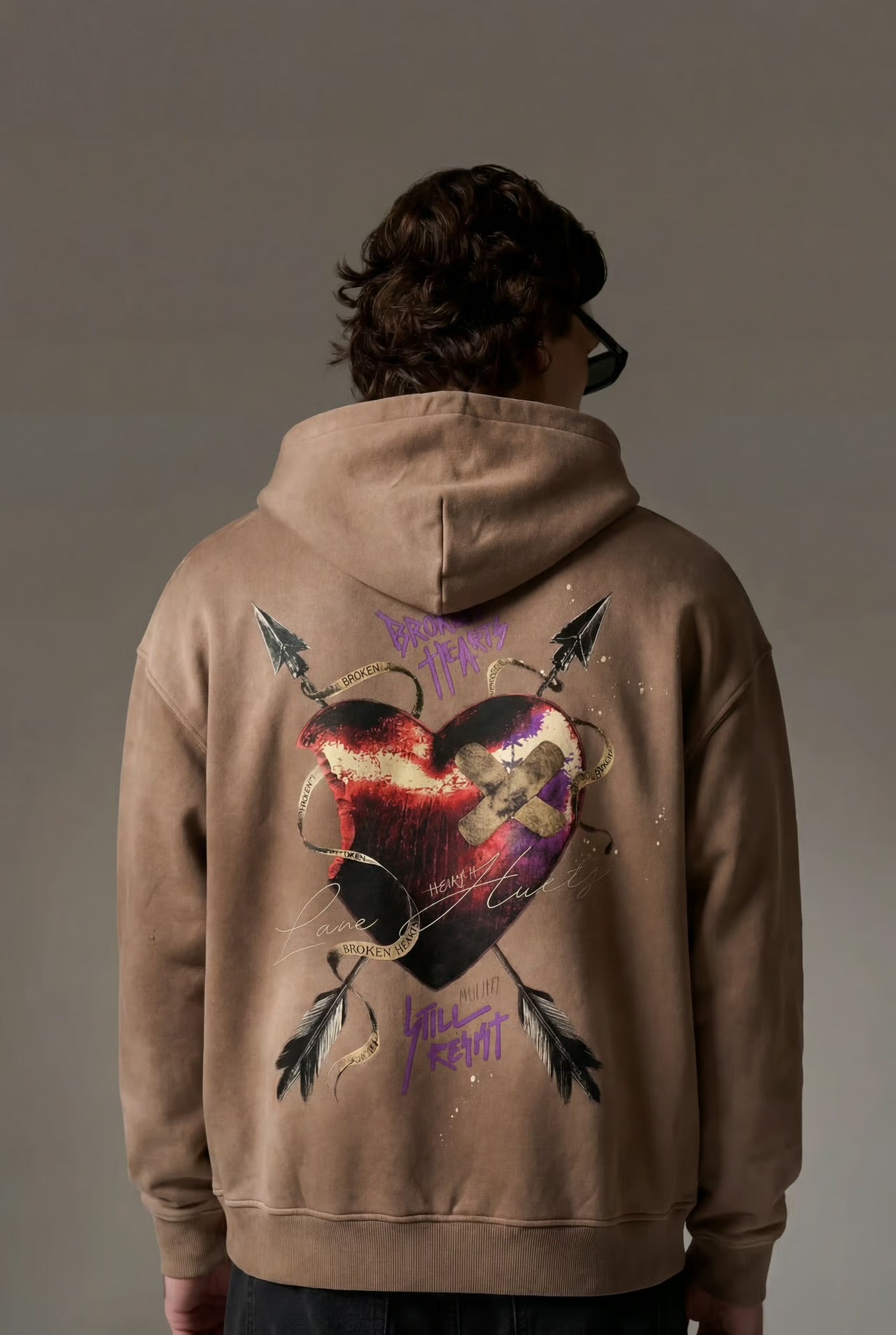 BROKEN HEARTS HOODIE® - 360 GSM