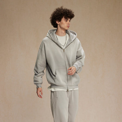 FLEECE ZIP-UP® [GREY]