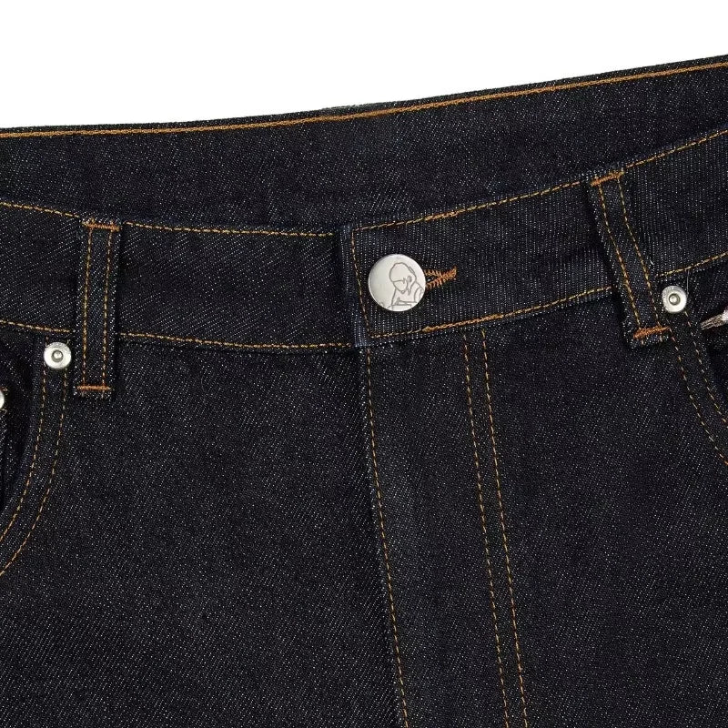 PLUM BLOSSOM EMBROIDERY DENIM®