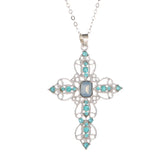 ZIRCON CROSS NECKLACE®
