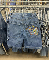 DRAGON EMBROIDED JORTS®