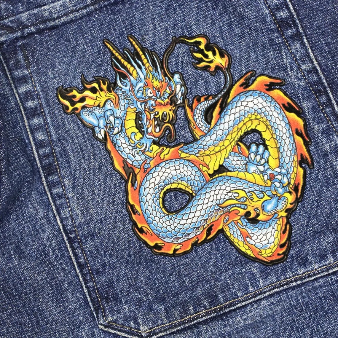 DRAGON EMBROIDED JORTS®
