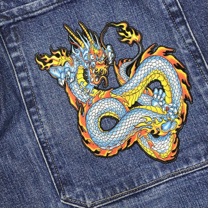 DRAGON EMBROIDED JORTS®