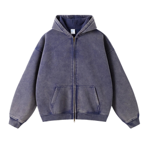 FLEECE ZIP-UP® [NAVY BLUE]