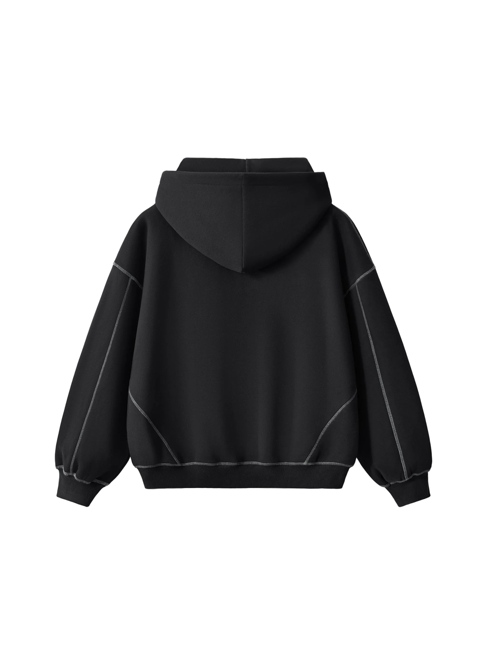 CONTRAST STITCHED ZIP-UP®